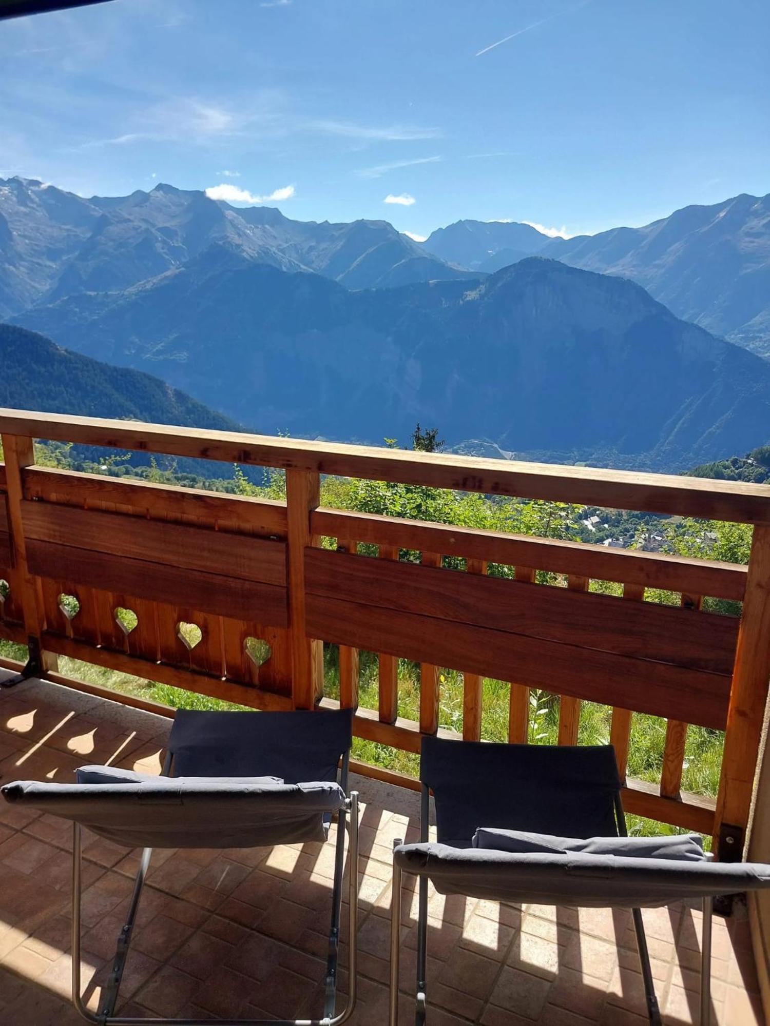 Appartement Confortable A L'Alpe D'Huez De 27 M² Avec Vue Montagne Екстериор снимка