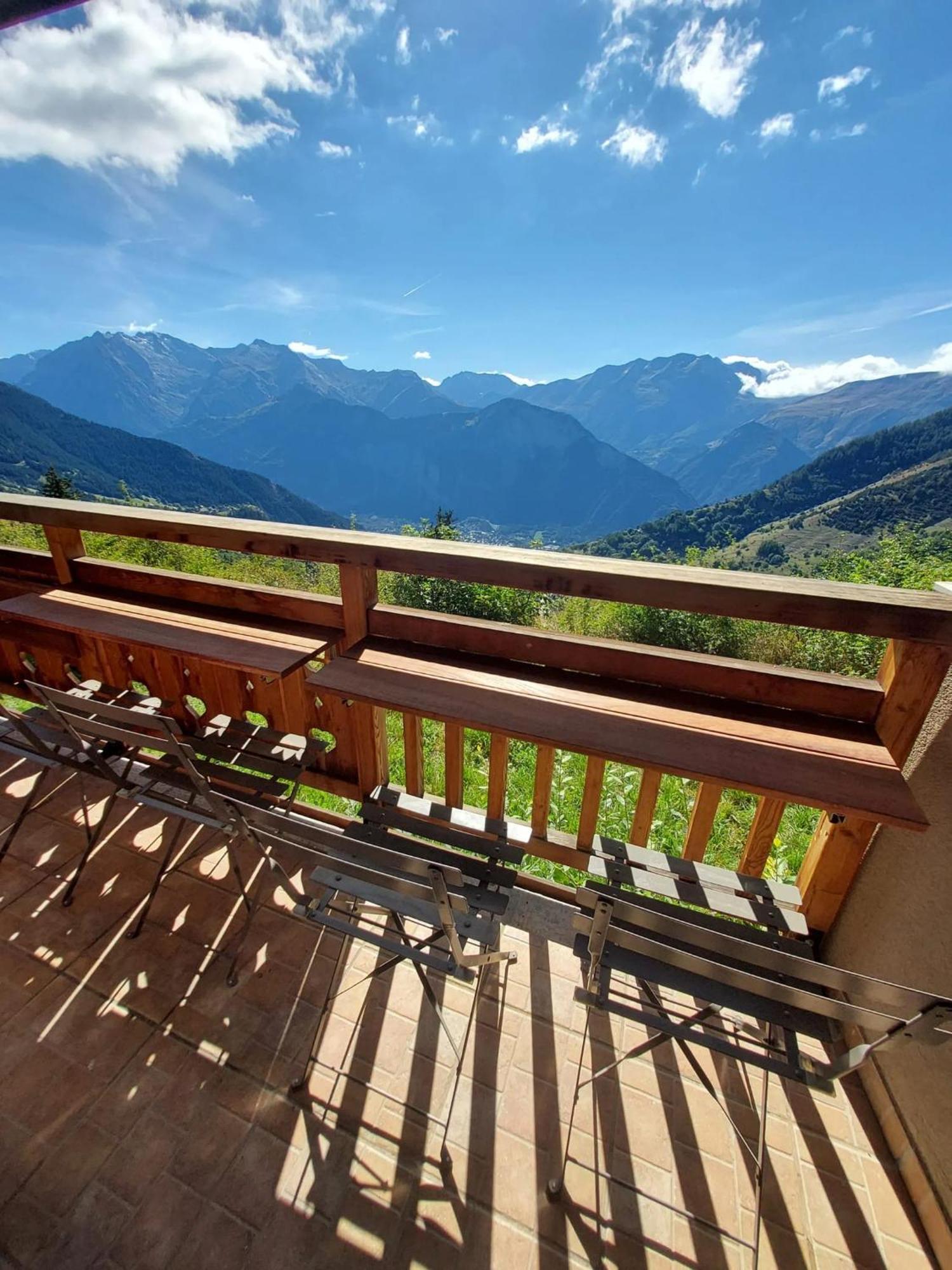 Appartement Confortable A L'Alpe D'Huez De 27 M² Avec Vue Montagne Екстериор снимка
