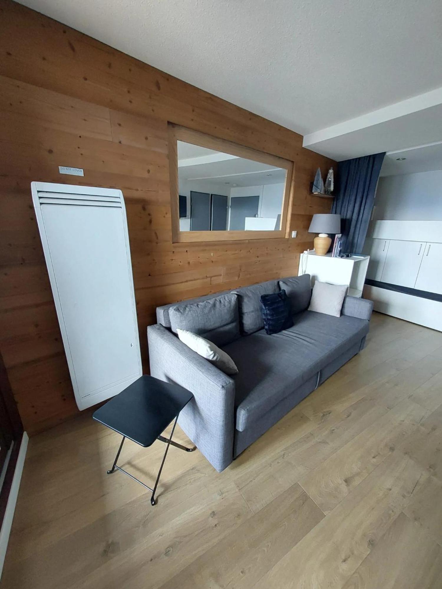 Appartement Confortable A L'Alpe D'Huez De 27 M² Avec Vue Montagne Екстериор снимка