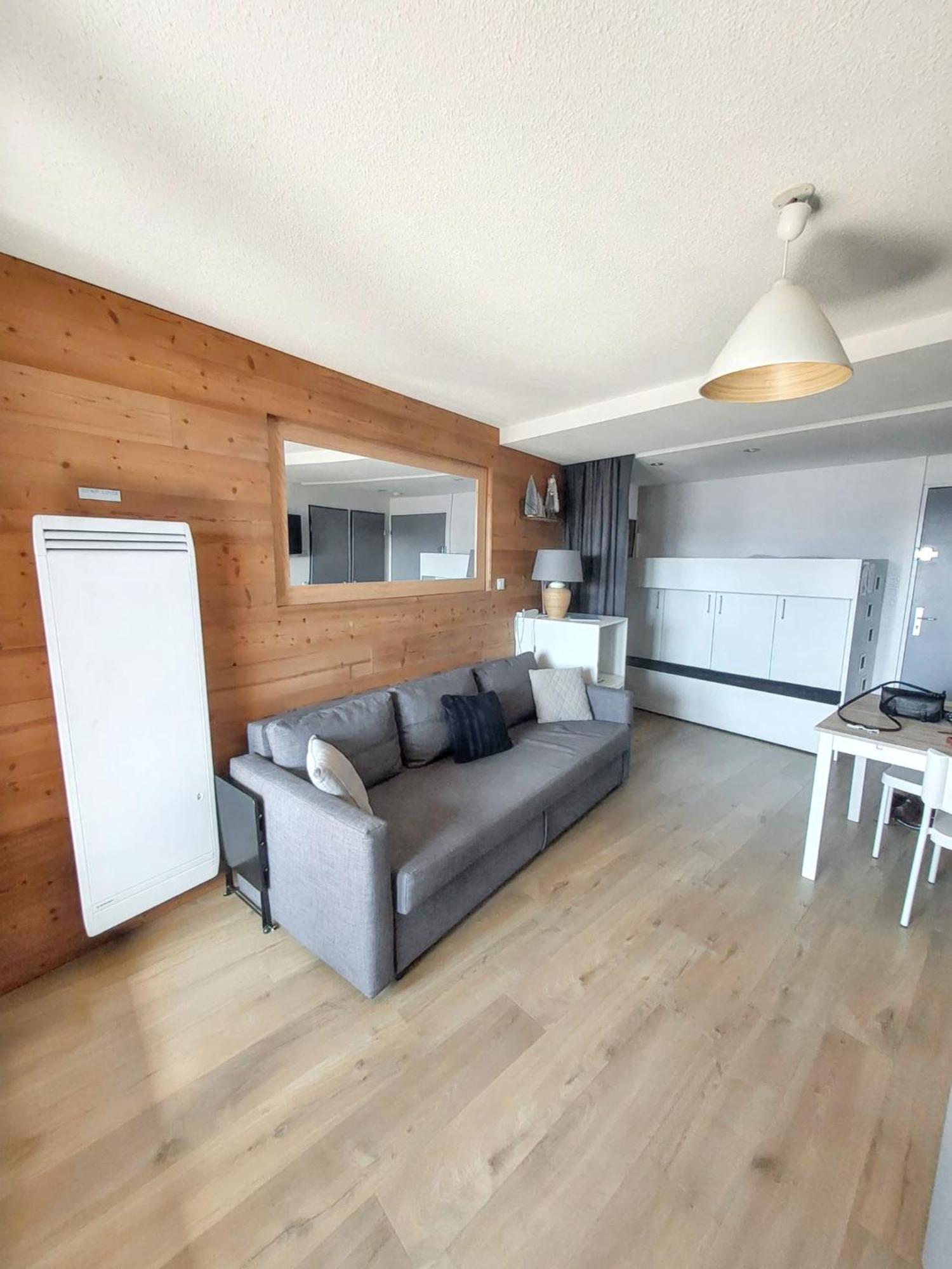 Appartement Confortable A L'Alpe D'Huez De 27 M² Avec Vue Montagne Екстериор снимка